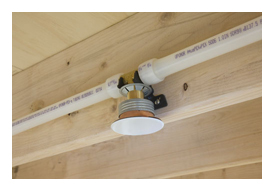 The new ProPEX Lead-free Brass Fire Sprinkler Adapter from Uponor is a more cost-effective alternative to stainless-steel adapters and provides easier installation on a variety of mounting surfaces.