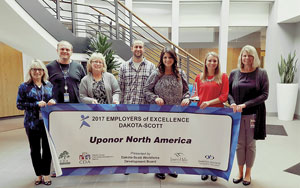 Uponor Recognized as an Employer of Excellence