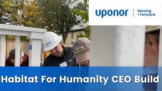 Uponor Habitat for Humanity 2022 CEO Build
